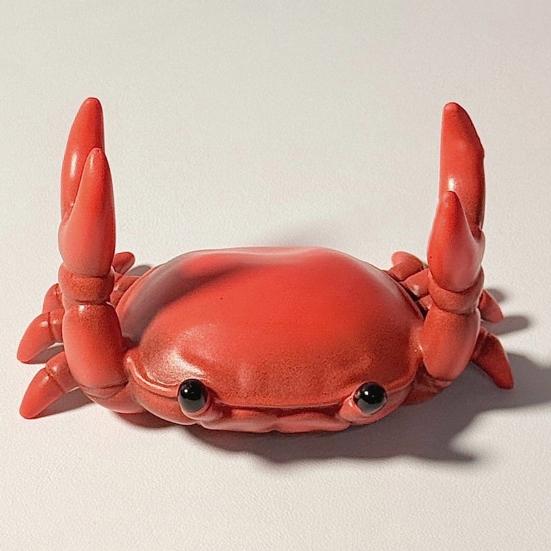 Держатель для мобильного телефона 3D Дизайн крабовой клешни Подставка для телефона Декоративная настольная подставка Стабильная поддержка для горизонтального и вертикального просмотра