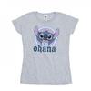 Womens/Ladies Lilo And Stitch Ohana Circle Cotton T-Shirt