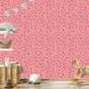 Wallpaper Leather in rose gold, coral and red, coral background 50x1000