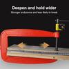 Heavy Duty Thickened G Clamp Deep Throat Stable Clamping Force for Metal Welding Wood Gluing Holding Processing Jobs