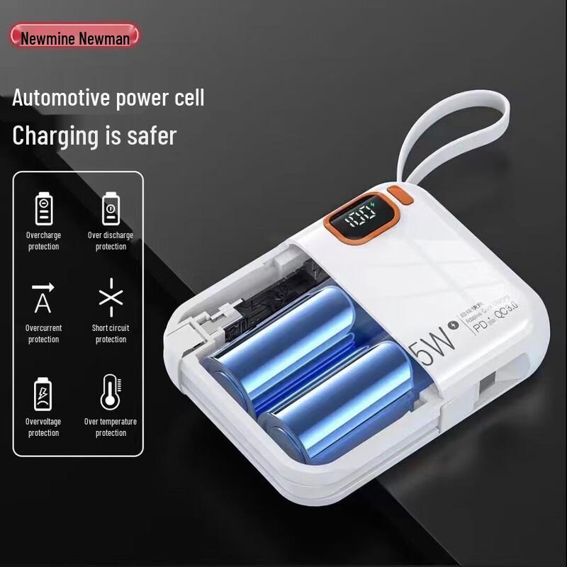 Портативный Power Bank Newman 10000 мАч с быстрой зарядкой