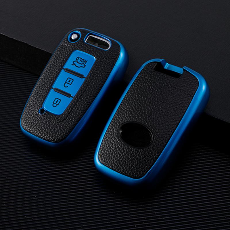 ТПУ автомобильный смарт-ключ чехол сумка-держатель для Hyundai Accent Solaris HB20 I30 Veloster SR Ix35 для KIA RIO Sportage K2 K3