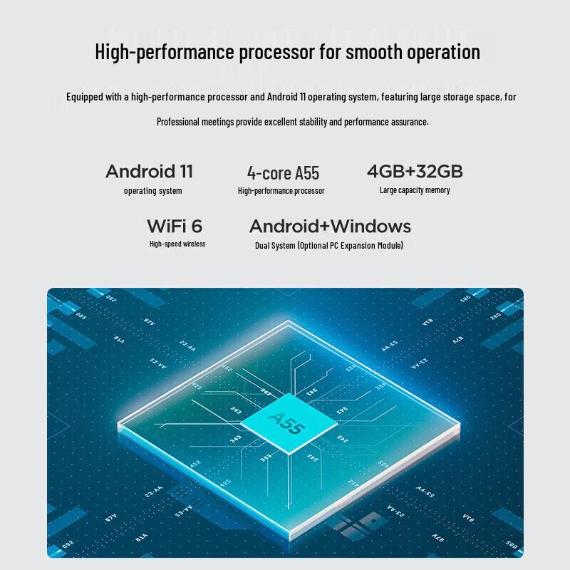 Lenovo SE65Pro+ 65-inch Interactive Smart Display (CN version)