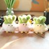 PP Cotton Vegetable Chicken Pendant Stuffed Chicken Plush Keychain  Home Party Decor