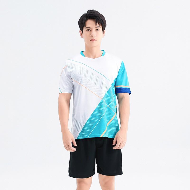 Quick-Dry Kids Badminton Sport Set Breathable Unisex Athletic Shirt Shorts Tennis Table Training Competition