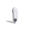 Adidas Stan Smith J Белые переливающиеся детские кроссовки Cloud-White Silver-Metallic FX7521
