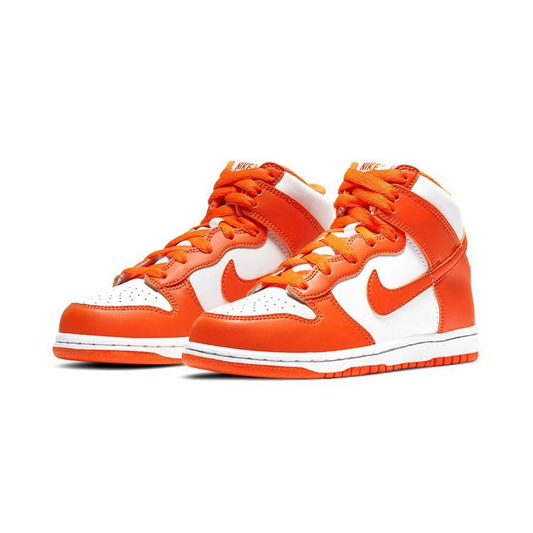 Nike Детские кроссовки Dunk High SP PS Syracuse 2021 Оранжевый Белый Orange-Blaze DD2314-100