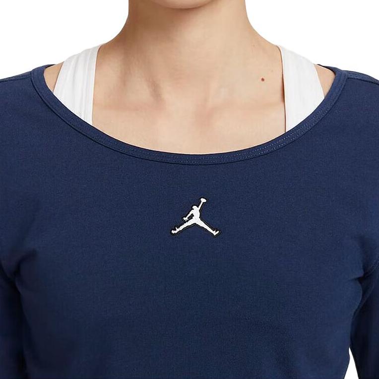 Jordan T Shirt Women's Navy Blue DQ4466-410