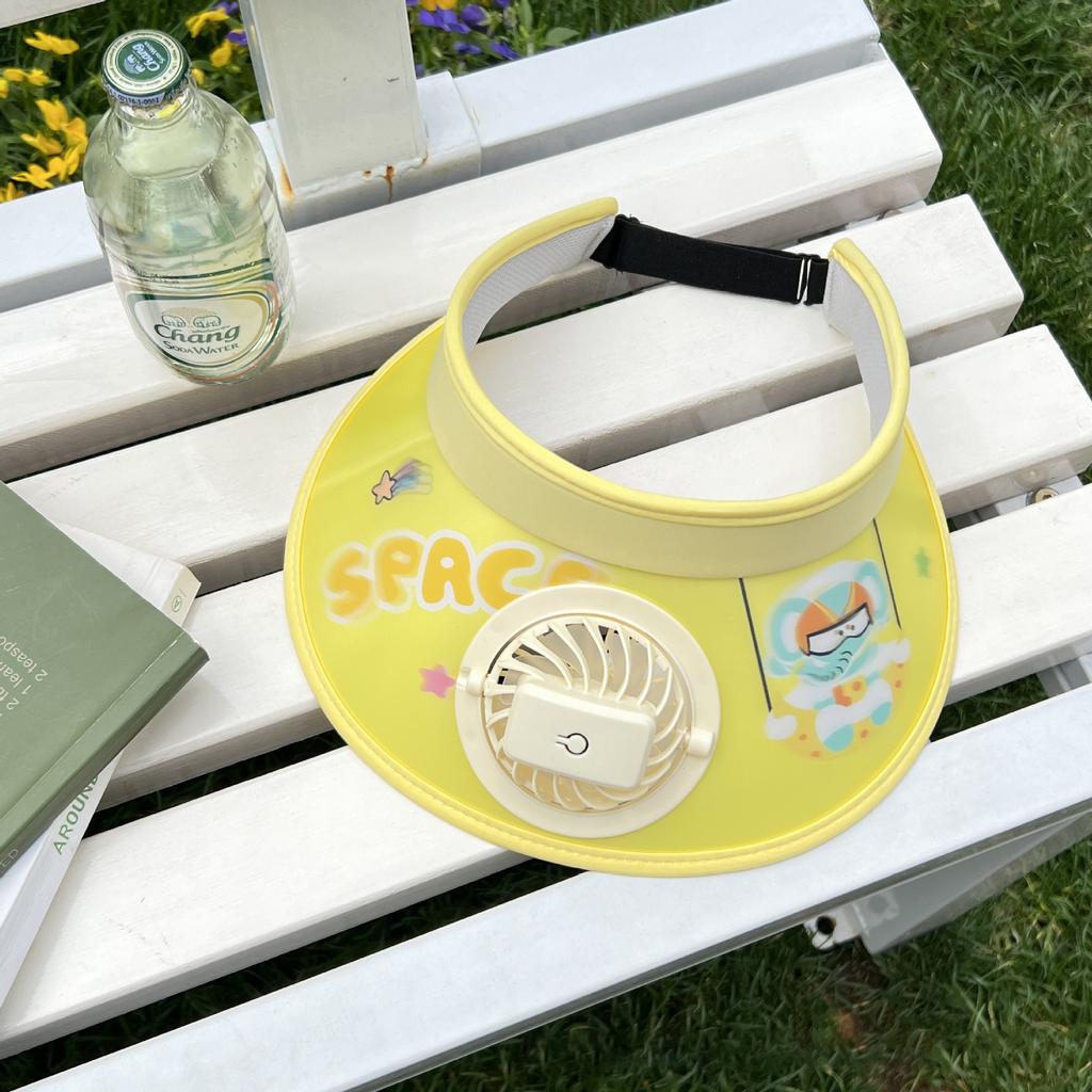 New Summer Fan Hat Adult Sun Hat Outdoor Leisure Sports Sun Protection Top Hat