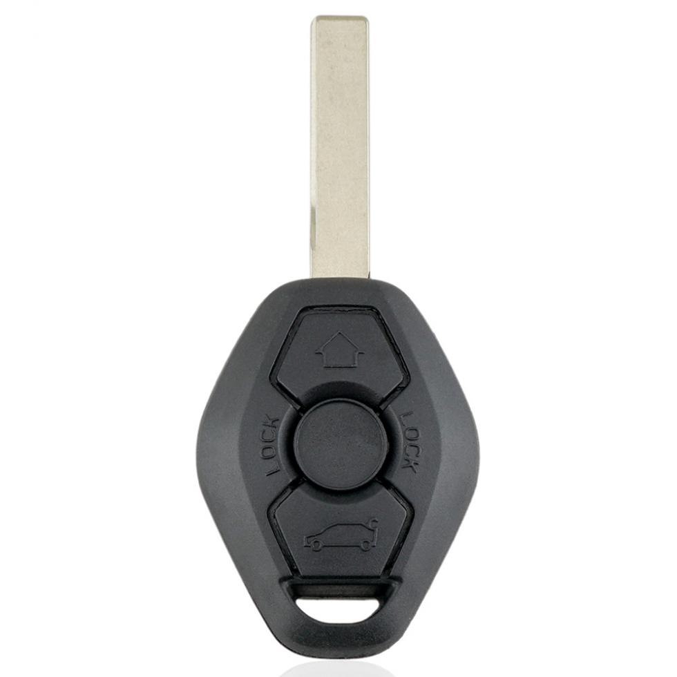 3 Buttons 315/433/315LP/868 MHz Remote Key with ID7944 ID46 Chip Fit for CAS2 5 Series E46 E60 E83 E53 E36 E38
