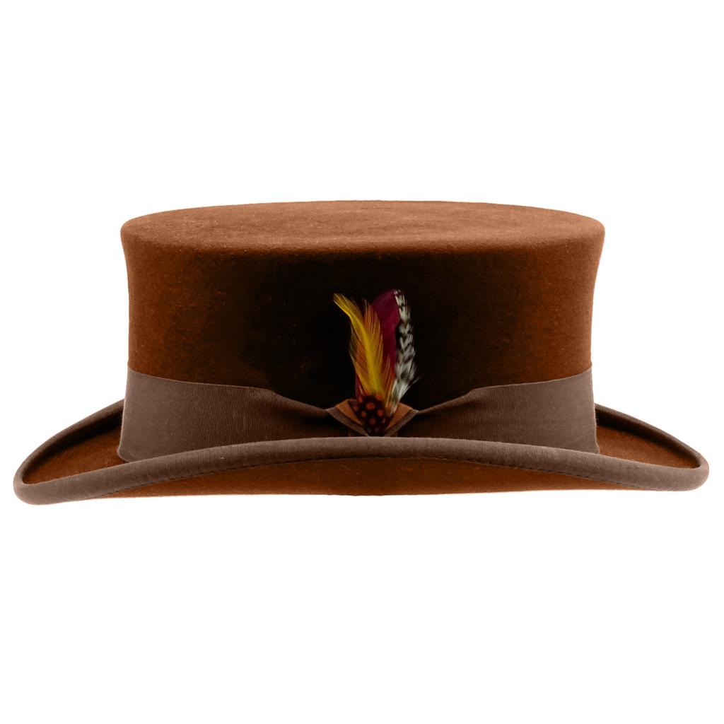 Модная универсальная однотонная шерстяная шляпа-цилиндр с бантом и лентой, декоративная фетровая шляпа с плоским верхом, завитая шерстяная шляпа-цилиндр