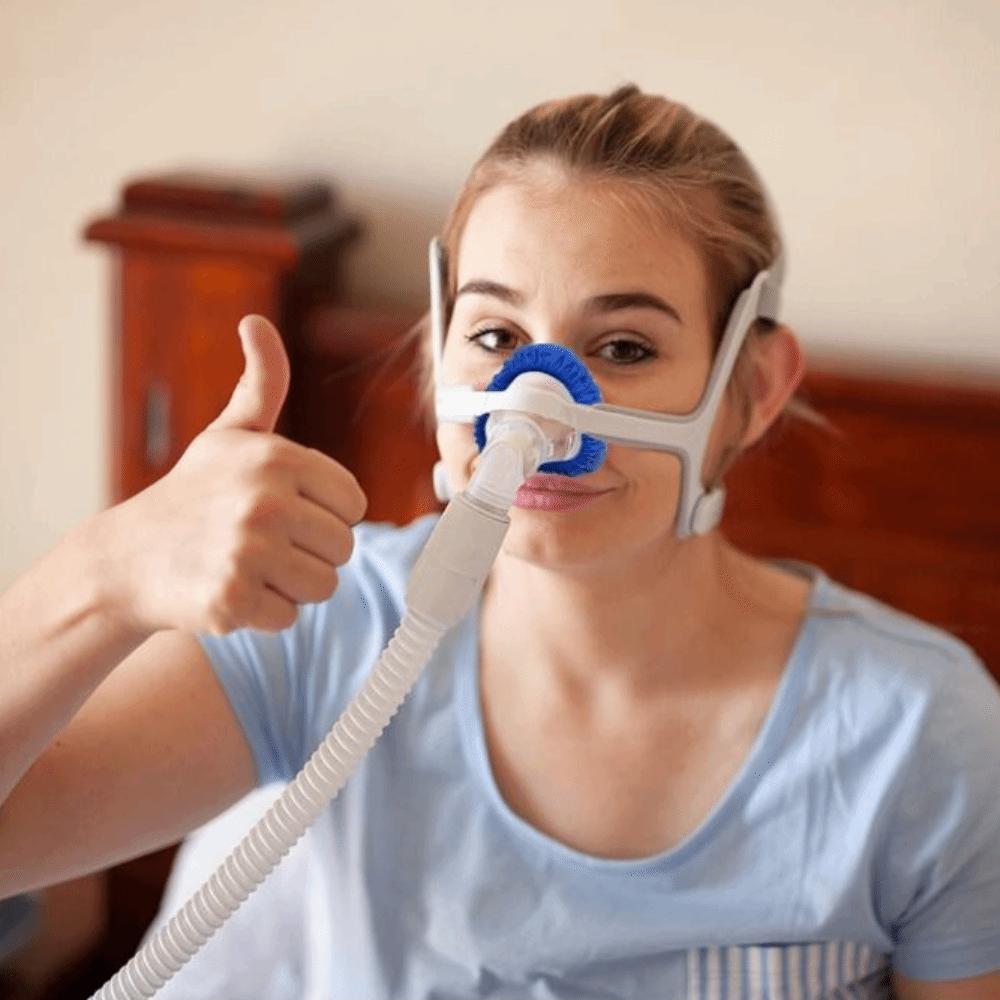 Удобные подкладки для носовой маски CPAP, многоразовые подушки для полнолицевой маски, подушка для маски CPAP для пациентов