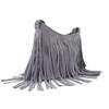 Women Tassel Shoulder Bag Large Capacity Retro Crossbody Bag Bohemian Fringe Messenger Bag for Daily Outings Work Travel