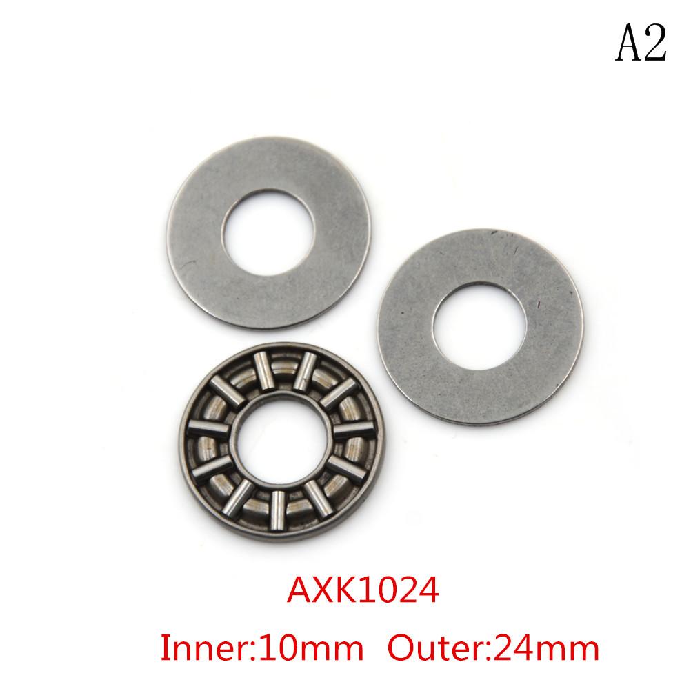 3-в-1 Упорный шарикоподшипник с сепаратором и двумя кольцами AXK0821-AXK2542 Упорный игольчатый подшипник с двумя кольцами