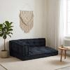 Pallet Sofa Cushion Set 3 pcs Anthracite 120 x 80 x 38 cm Fabric