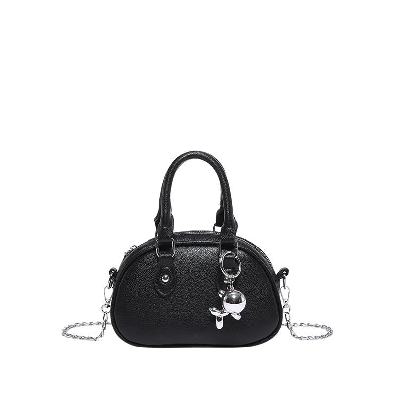 Высококачественная маленькая круглая сумка Niche Design, женская универсальная сумка через плечо, женская сумка-мессенджер, модная сумка для боулинга