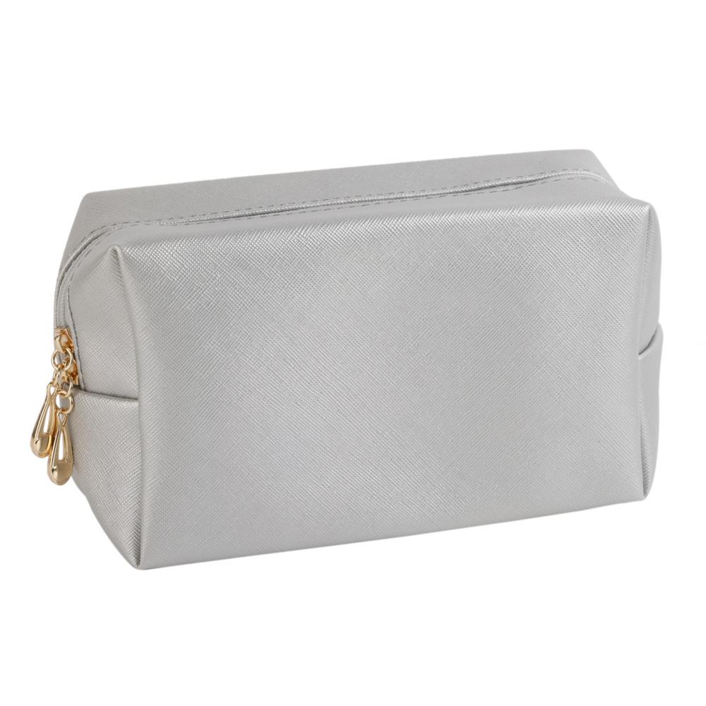 1 шт. Модная сумка-органайзер из искусственной кожи для косметики, водонепроницаемая дорожная косметичка для женщин, маленькая сумка, переносная сумка для хранения туалетных принадлежностей