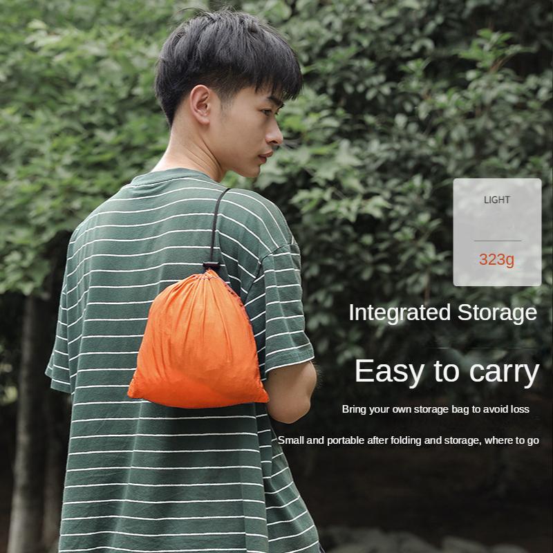 Новое оборудование для кемпинга с гамаком на открытом воздухе, Подвесной стул, Парашют для одного человека, Нейлоновый спиннинг, Коврик для отдыха,