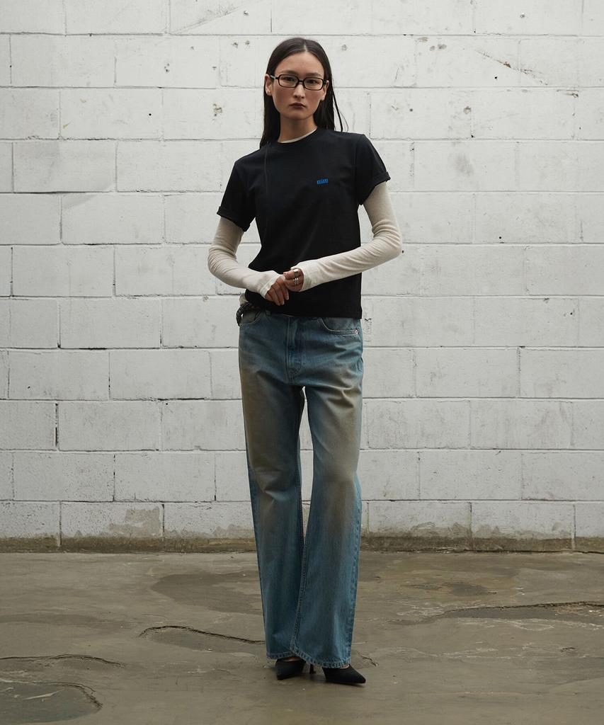 Keulaeki [Женские] Джинсы Bootcut_L/Индиго [Kr265Pwn422]