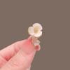 The Shell Camellia Is Simple, Small and Exquisite. It Is A Court Cheongsam Accessory, Brooch, Brooch Pin and Anti-exposure Clasp