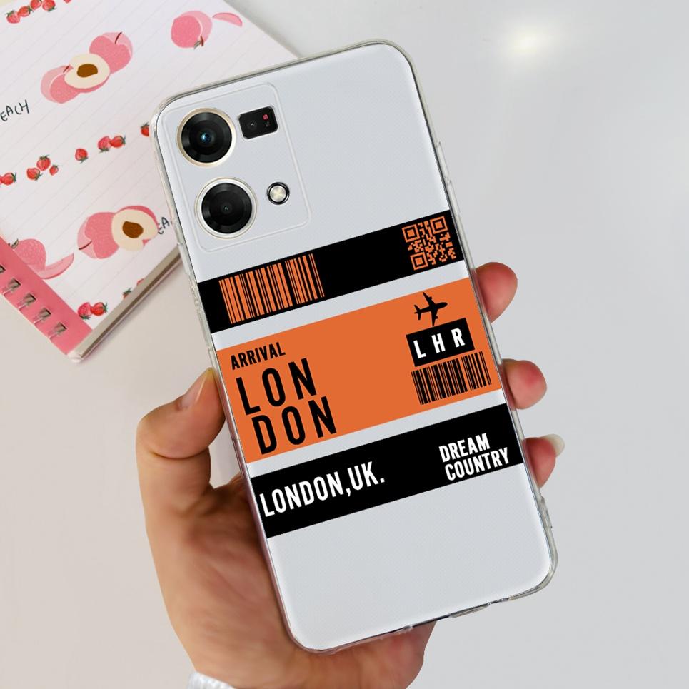 Чехол для Oppo Reno7 4G CPH2363 Oppo Reno7 Lite 7Z Красивый Рисованный Чехол Мягкий ТПУ Чехол для Телефона Для Oppo Reno 7 5G 7Pro Задняя Крышка