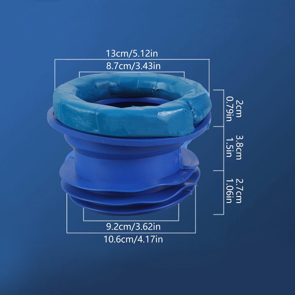 Прокладка для унитаза, Фланцевые кольца, Кольца для герметизации унитаза от протечек, Фланцевые кольца для сливной трубы с напольным выпуском, Простая установка
