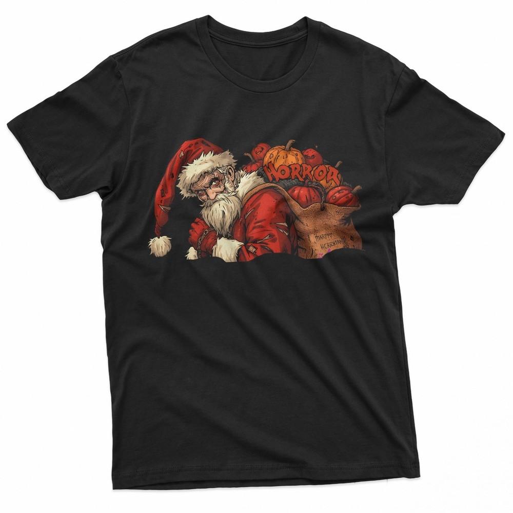 Santa Horror Creepy Christmas Design TShirt Unisex T-Shirt