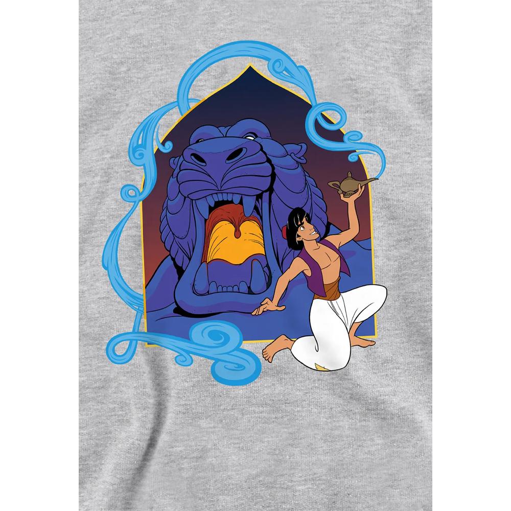 Aladdin Childrens/Kids At The Cave Of Wonders Magic Lamp Pullover Hoodie