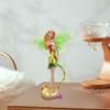 Fairy Garden Resin Figurine ,Girl Statue, Desktop Ornament, Decorative Cute Butterfly Elf Decor
