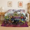 Classic Z-Zelda Cartoon Games Soft Flannel Throw Blanket,Cozy Blanket for Bed,Couch,Sofa,Bedroom,Living Room,Picnic  Camping