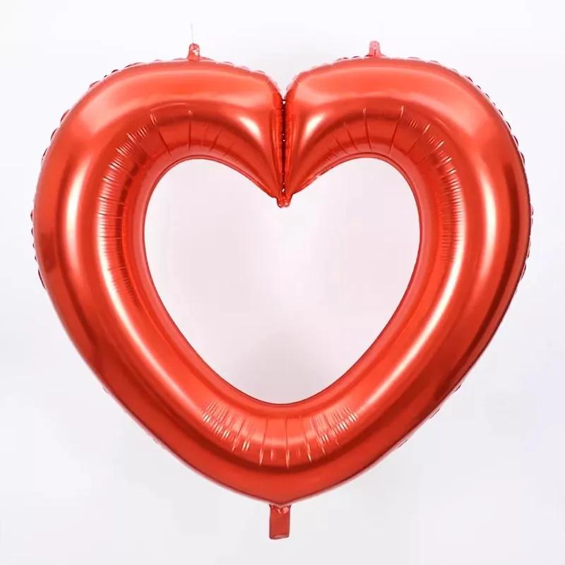 40 Inch Aluminum Foil Heart-shaped Balloon Wedding Proposal Festival Decoration Photography Porp Scenery Home Store Decoration