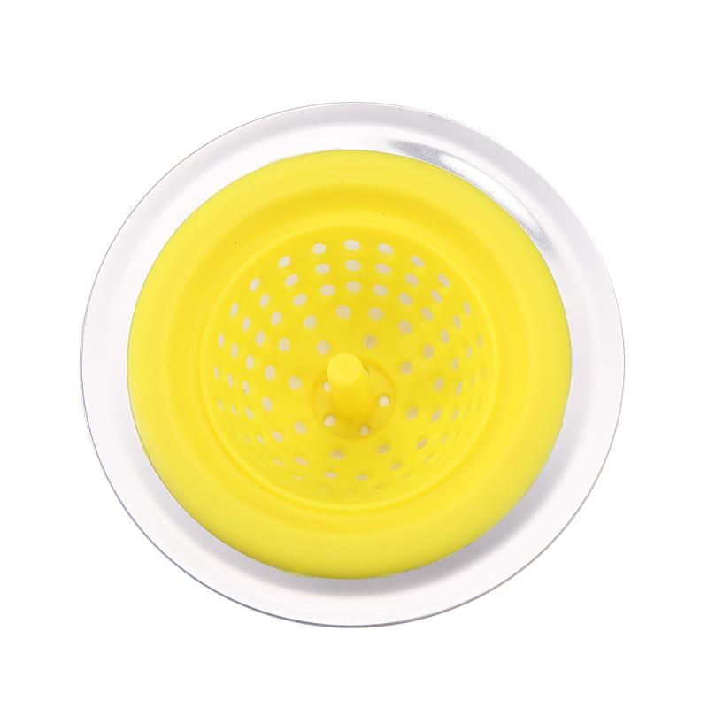 4 шт. Фильтр для кухонной раковины, сито, канализационный слив, крышка для улавливания волос, заглушка для сбора отходов, сетка для ванной комнаты, аксессуары