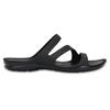 Crocs Шлепанцы женские черные 203998-060