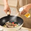 Oil Spray Bottle 200-500ml High Borosilicate Plastic Cooking Oil Dispensers Olive Oil Sprayer Mister for Air Fryer Salad Baking