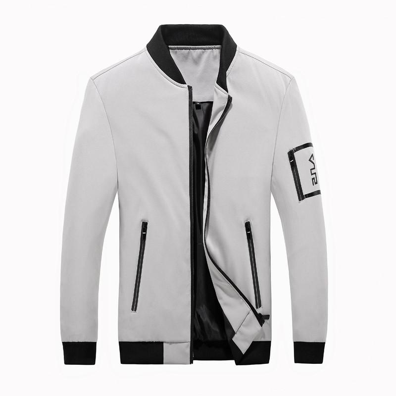 Plus Size 6XL 7XL 8XL Jacket Men's Fashion Spring Jacket Men's Bomber Jacket Casual Outerwear