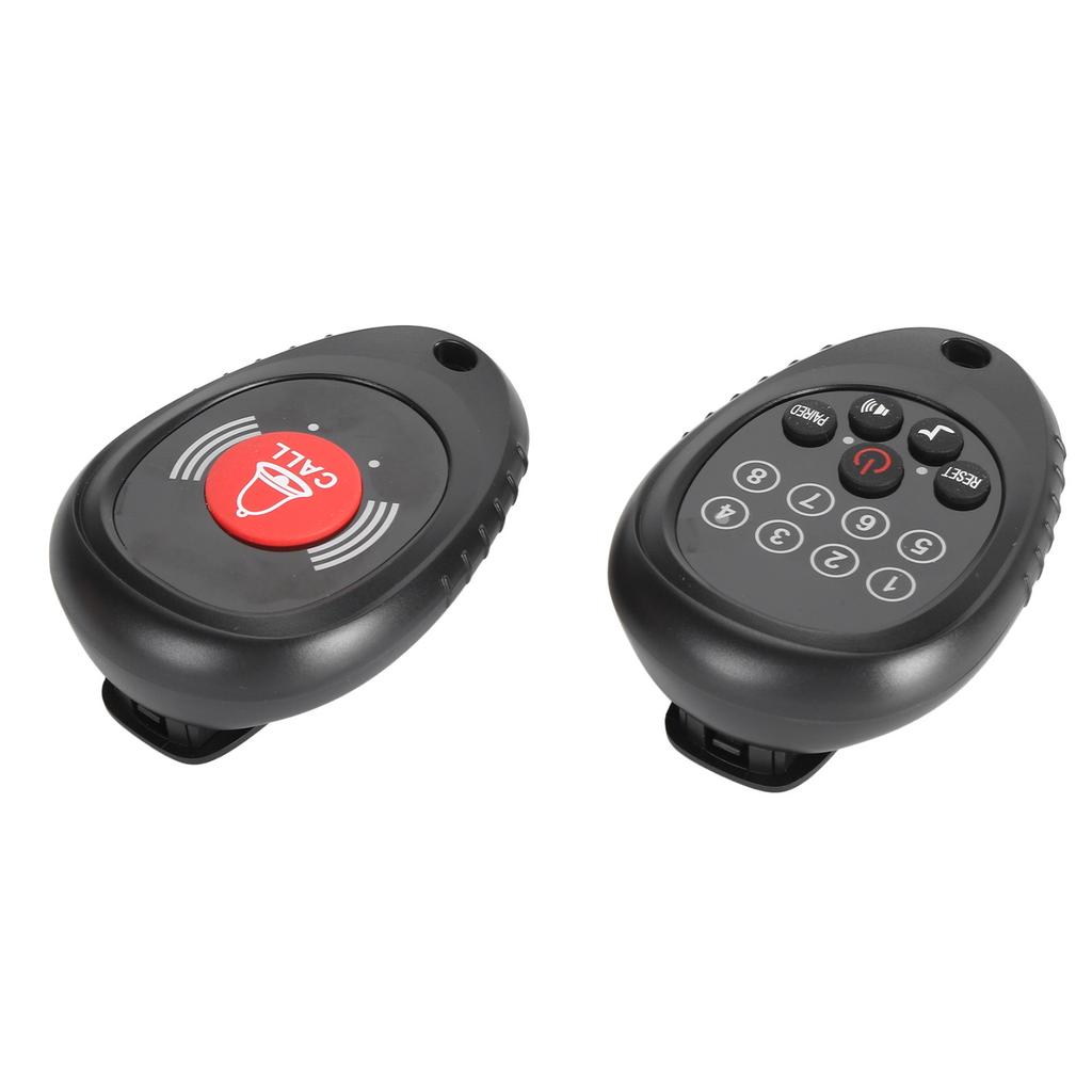 Wireless Caregiver Pager Call Button Professional Re able 3280.8ft Range Nurse Call System for Elderly Patient Monitoring SOS Alarm System