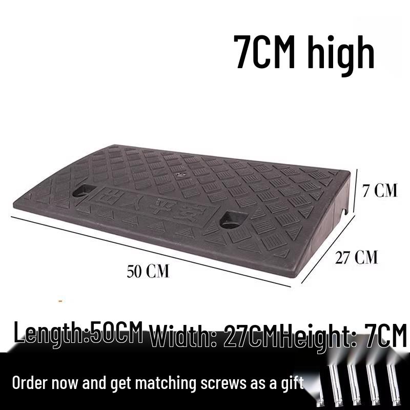 Uphill Slope Mat, Barrier-Free Ramp, Plastic Ladder, Speed Bump, Intersection Aid