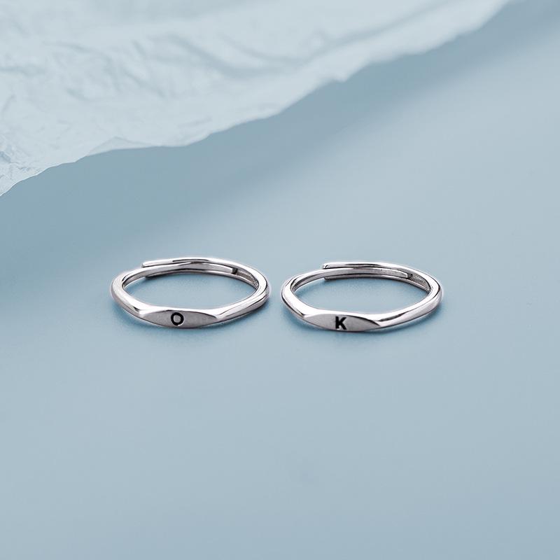 Кольцо Banyan Tree Silver 925 Alphabet Open Ring - Женский роскошный дизайн