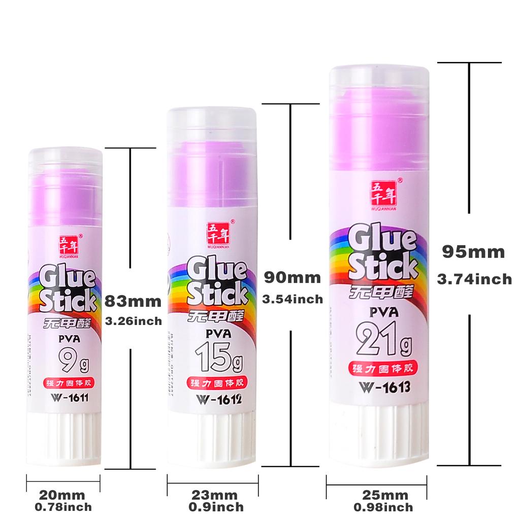 Wqn-2/5pcs Multi-color Solid Adhesive 15g Strong Solid Quick-drying Methanol-free Diy Art Tools And School Office Supplies