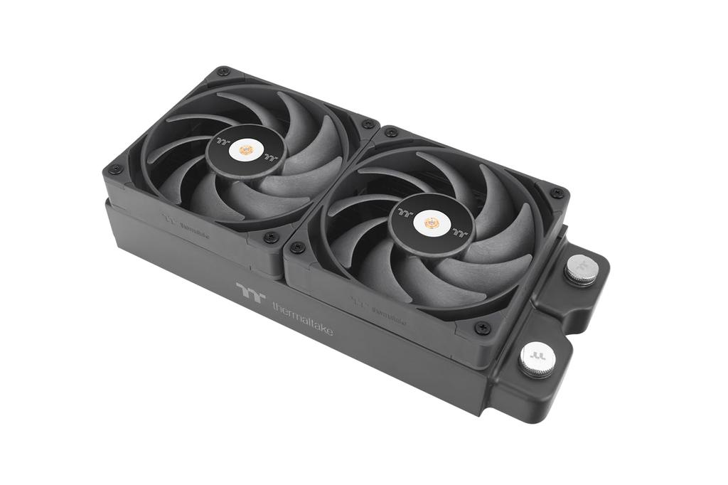 Thermaltake TOUGHFAN 12 Pro, Без светодиодов, Высокоскоростной, Высокое статическое давление, Модель с 5-летней гарантией, 1 шт., CL-F139-PL12BL-A, FN2010