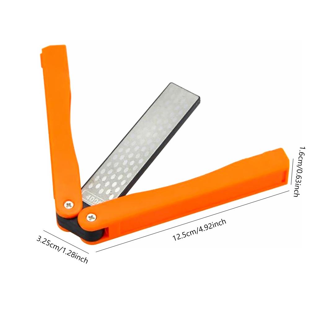 Точилка Двусторонняя Портативная Мини Складной Точильный Камень Кухонный Ручной Точильный Камень Бытовые Инструменты Для Дома Для Пеших Прогулок