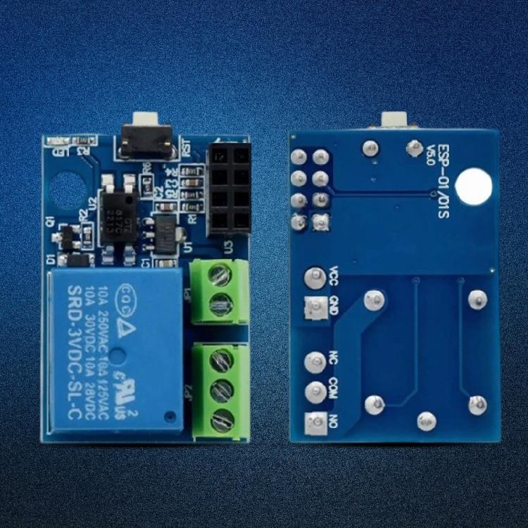 Programmable ESP8266 ESP01S WiFi Relays Control Board for Intelligent Devices LUA Source Code Androids App Control