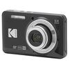 KODAK PIXPRO Цифровая камера FZ55-BK с 5-кратным оптическим зумом, широкоугольным объективом 28 мм и 2,7-дюймовым ЖК-экраном, 16 Мп, простая в использовании (черный)