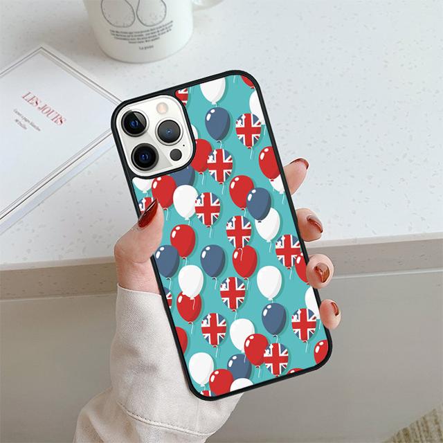 Telephone Box London Union Jack Phone Case For iPhone 17 Air 13 12 14 15 16 Cover For Apple Pro Max 6S Plus