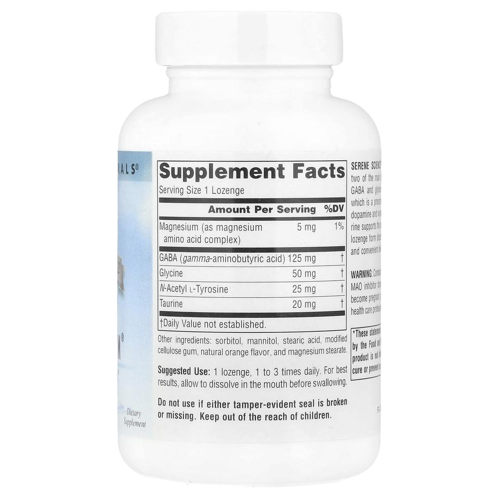 Serene Science®, Gaba Calm®, Orange Flavor, 120 Lozenges