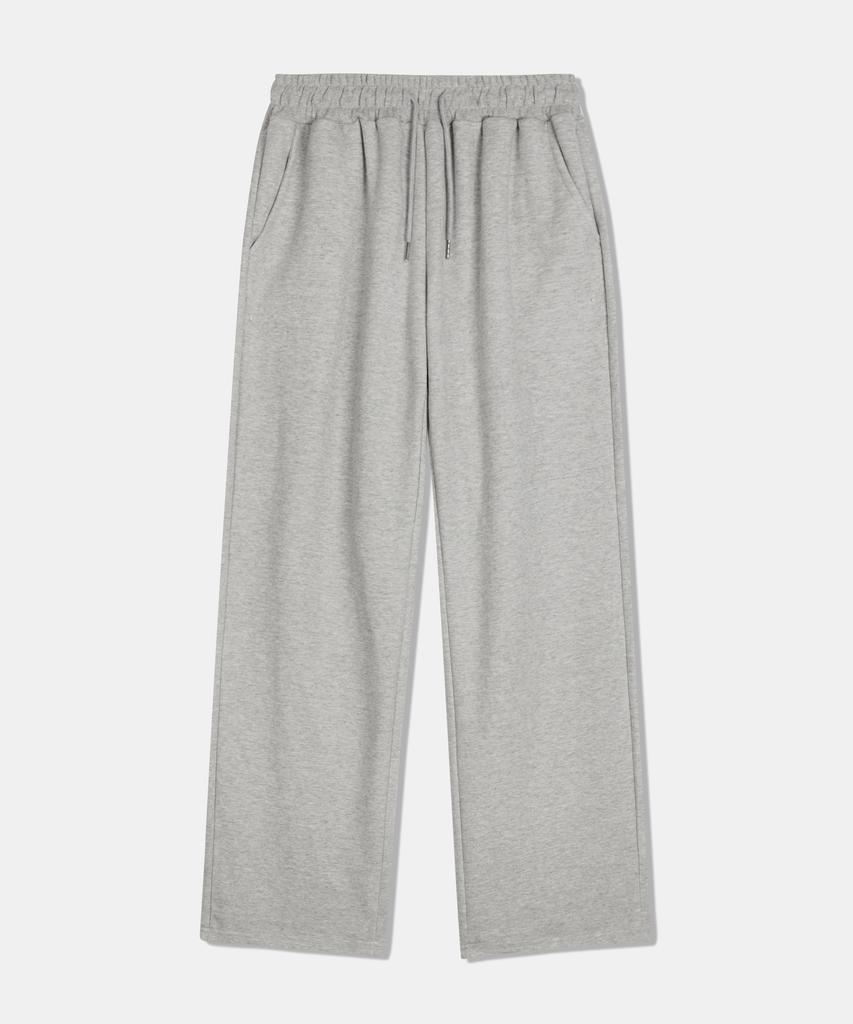 TOPBOY Women'S Straight Elastic Sweatpants Melange