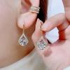 Zircon Geometry Earrings Advanced Small Earrings
