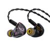 Linsoul ZiiGaat X Fresh Review Arete 1DD+4BA Hybrid Black High-End HiFi Earphones, Durable 10mm Biocellulose Diaphragm Dynamic Driver, Made In the