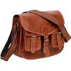 Leather Crossbody Purse Women Shoulder Bag Satchel Ladies Travel Purse Genuine Leather (Vintage Tan Brown)