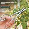 Ножницы для овощей с нежными листьями, для обрезки, для цветочного искусства, специальные ножницы, цельностальные интегрированные секаторы, садовые ножницы для бонсай, инструменты